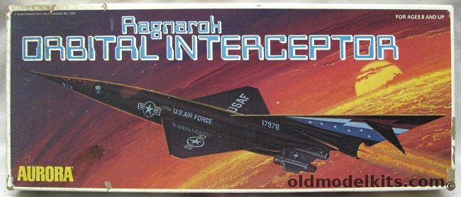 Aurora 1/200 Ragnarok Orbital Interceptor - (ex-Nuclear Airliner), 251 plastic model kit